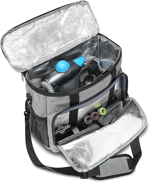 Carry Bag Compatible with Bissell Steamshot Attachments Steam Shot Omnireach Cleaner Bags Steamer Accessories Handheld Hot Steamer Case Travel Carrier Power Steamer Extended Reach Hand Held