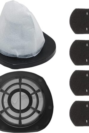 2 Pack 2030 Vacuum Filter and 4 Pack Foam Filter Compatible with Bissell Vacuum Cleaner Models 2030, 20303, 20306, 20307, 20309, 2030H, 2030V, 2030X, 2030Z