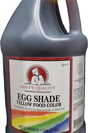 Chef's Quality Egg Shade Yellow Food Color - 1 Gallon