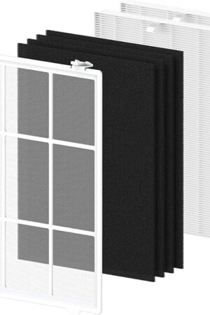 C545 Replacement Filter S fit for Winix C545, B151, P150 Air Cleaner Purifier, Part 1712-0096-00 and 2522-0058-00, 1 Washable Fine Mesh Pre-Filter, 2 Premium filter and 4 Activated Carbon