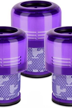 3 Pack V15 Filter Replacement for Dyso.n V15 Detect V11 Animal V11 Torque Drive Cordless Vacuum, Compare to Part # 970013-02