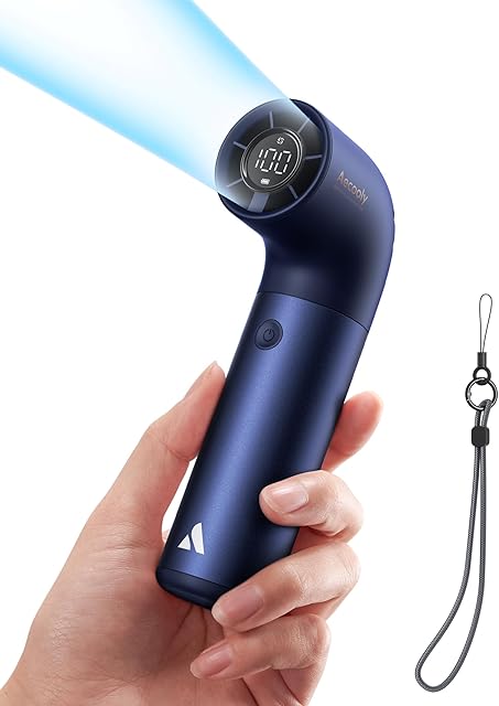 Aecooly Handheld Fan Turbo Air Tube Fan High Speed Aero Pro Portable Mini