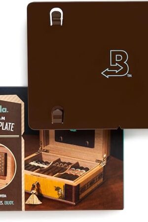 Boveda Metal Boveda Mounting Plate | For Use With One (1) Size 320 Boveda (Sold Separately) | Includes One (1) Mounting Magnet | 1-Count