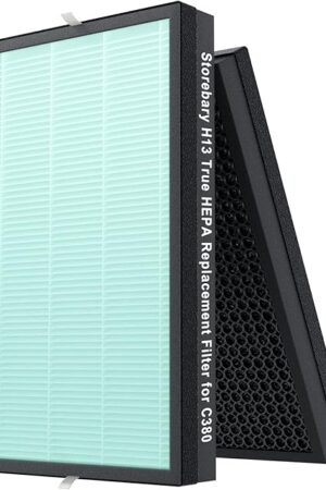 C380 Replacement Filter for Storebary,C380-RF High-Efficiency Activated Carbon and Pre-filter