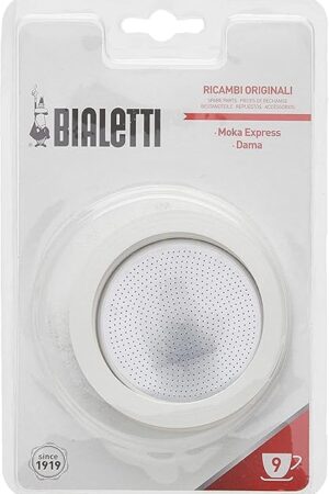Bialetti Gaskets and Filter for 9 Cup Espresso Makers