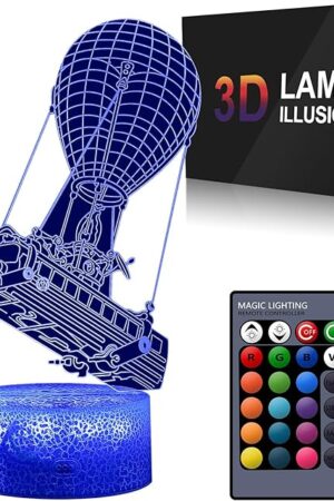 Battle bus Game Room Night Lights Lamp 3D LED Desk Table Light Remote Control & 16 Colors Battleroyal Players Modelling Birthday Holiday Christmas Festival Gift Ideas Decor for Boys Girls Teen