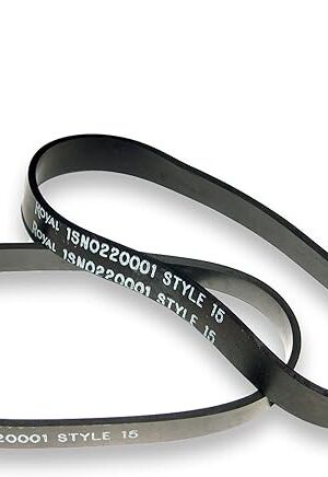 Dirt Devil Royal Vacuum Belt, Pack of 2, Style 15 Dynamite, OEM Authorized, Belt Replacement for Use in Royal Vacuum Cleaner Models