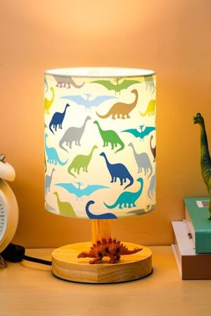 VIHOSE Dinosaur Lamp Kids Lamp Nursery Light Lampshade