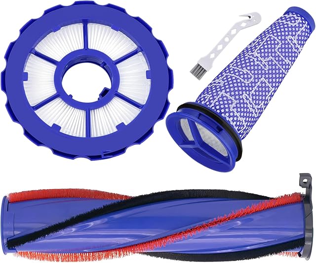 DC50 Roller Brush and Fiter Replacement Compatible With Dyson DC50 Animal Multi Floor Complete Vacuum, Filters Brush Kit, Compare to Part 964705-01 965081-01 965080-01