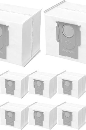 12 Pack Q5 Dust Bags for Roborock Q7 Max, Q7 M5+, Q10 S5+, Q10 X5+, Q8 Max+, Q5 Max+, Q7 Max+, Q5 Pro+, Q5 Pro, Q5+, S8 Pro Ultra, 3.6L Vaccum Bag for S8+, S7 MaxV Ultra, Q7, Q7+, S7 Max Ultra