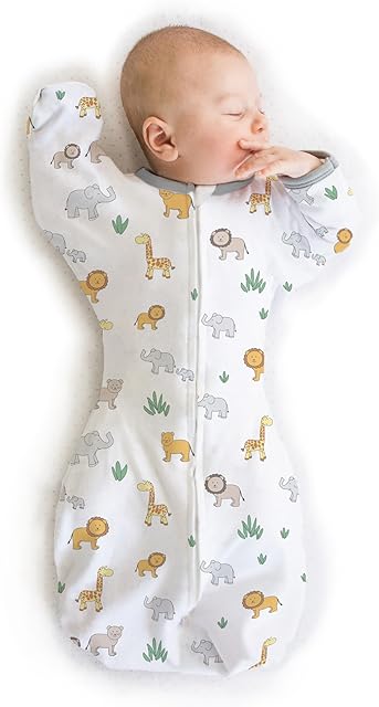 Amazing Baby Transitional Swaddle Sack Arms Up Wearable Blanket