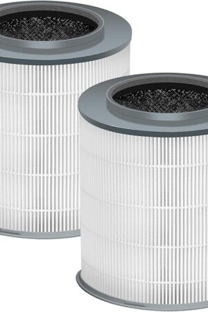 APPLIANCEMATES 12030 Replacement Filter for Clorox 1000 Sq. Ft. Medium Room Air Purifier Model # 11030 and # 11031, 2 Pack