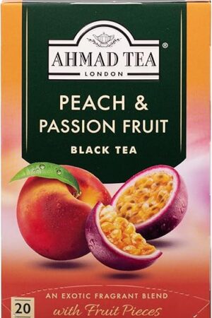 Ahmad Tea of London Peach & Passion Fruit Tea Bags 20s Box