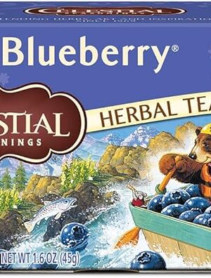 Celestial Seasonings, True Blueberry Herb Tea, 20 ct