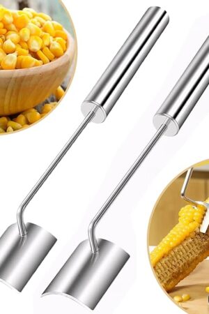 2 Packs Corn Peeler for Corn on the Cob,2024 Upgraded Corn Stripper for Corn on the Cob,Corn on the Cob Remover,Corn Cob Stripper tool Easy to Clean,Sweet Corn Cutter,Corn Cob Peeler as Gift for Women