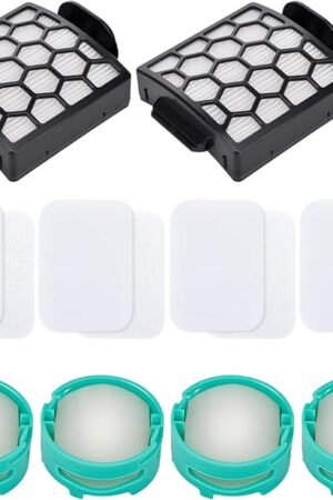 ZU102 Filter for Shark Z100 Odor Neutralizer Cartridges for Shark ZU102 Pet Upright Vacuum Replacement Parts # 1238FT60 & 1239FT60 & 1541FC3000