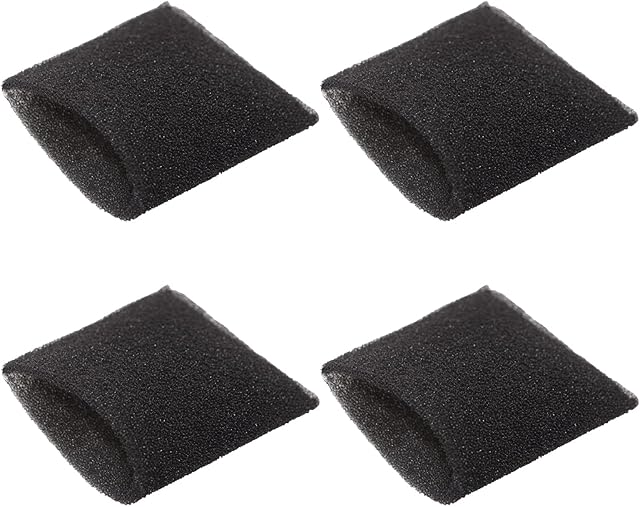 4 Pack Foam Tank Filter Compatible with Hoover Steam Vacuum Cleaner F5800 Series