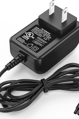 14V Charger for Bissell 3061 Featherweight Vacuum Charging Power Cord for Bissell Powerlifter Ion Pet 3191 3190 3191C 3190A 31902 Cordless Stick Vacuum Cleaner Charger Replacement with UL