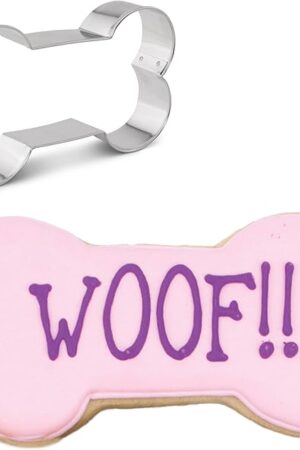 Ann Clark Cookie Cutters Extra Large Dog Bone Cookie Cutter, 5"