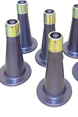 6PCS Heavy Duty Bed Frame Legs. Plastic Replacement Bed Frame Feet to Replace Wheels. Easy to Install, Prevent Sliding & Protect Floor