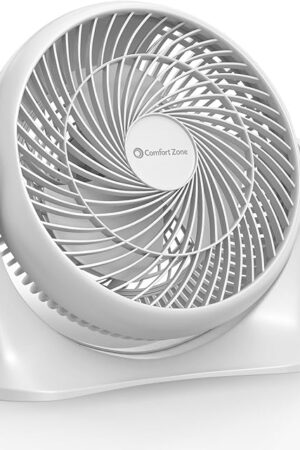 Comfort Zone High Velocity Tabletop Air Circulator Fan 11 inches MTFN08