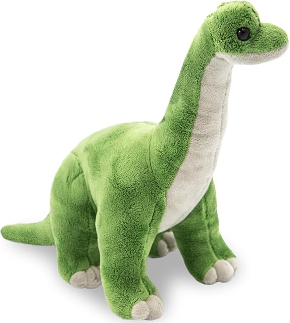 ArtCreativity Big Cozy Plush Brachiosaurus Dinosaur - Soft and Cuddly Stuffed Animal Pillow - Cute Standing Design - Nursery Decoration idea - Great Gift for Boys, Girls, Toddlers, Babies