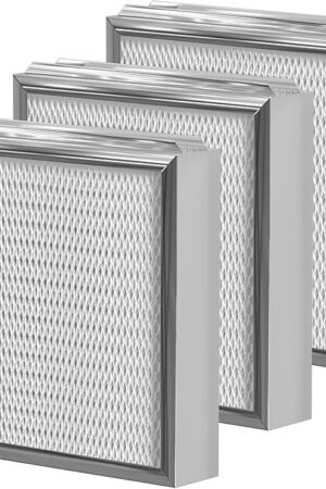Carmerny 990-13 Humidifier Vapor Water Pad Filter Compatible with GeneralAire 990-13 G13 Humidifier Replacement Evaporator Pad Media Filter for Models 709 990 1040 1042 1137 SL16, GFI #7002, 3-Pack