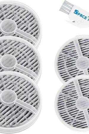 5 Pack True HEPA Filter Replacement for Frida Baby Air Purifier 3 in 1, RIGOGLIOSO Air Purifier GL2103 and SY900S, JINPUS GL-2103, LTLKY 900S, MELEDEN