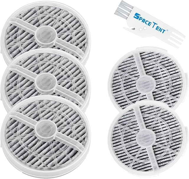 5 Pack True HEPA Filter Replacement for Frida Baby Air Purifier 3 in 1, RIGOGLIOSO Air Purifier GL2103 and SY900S, JINPUS GL-2103, LTLKY 900S, MELEDEN