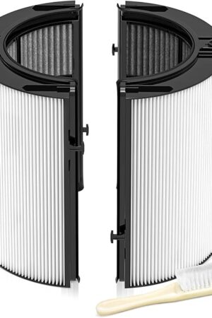 1 Pack 360 Combi Glass HEPA + Carbon Air Purifier Filter Replacement for Dyson HP10 HP07 TP10 TP09 TP07 TP06 TP04 TP4A HP04 HP06 HP09 HP4B PH01 PH02 PH03 PH04 PH3A DP04 Pure Cool Hot Humidify Fan