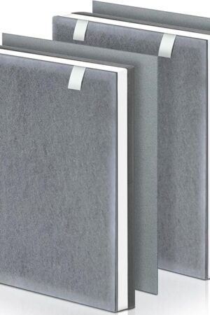 2 Pack Vital 100 Replacement Filter for LEVOIT Vital100 Air Purifiers, 2 Vital 100-RF HEPA & 4 Pre-Filter for 3-in-1 Stage Filtration