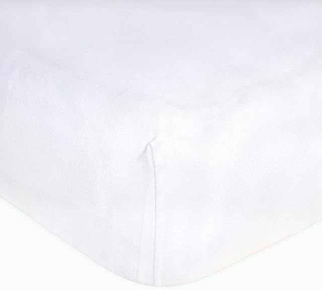 Burt's Bees Baby Essential Organic Cotton Fitted Crib Sheet Standard Crib