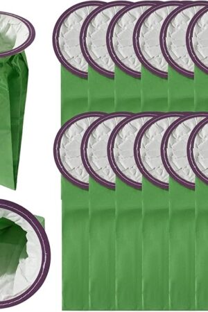 CF Clean Fairy 15pack Vacuum Bags Compatible with ProTeam Aviation Vac QuietPro BP & Super QuarterVac Models Replacement for Part #100431 6Qt Intercept Micro Filter Bag 15.35" long 5.24" wide
