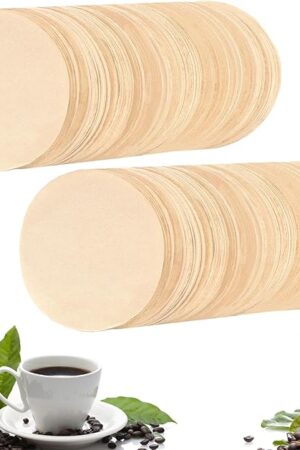 800 Count Espresso Coffee Filters, 58 mm Unbleached Round Coffee Paper Filter for Espresso Machine, Disposable Coffee Filter Compatible with Espresso Coffee Maker