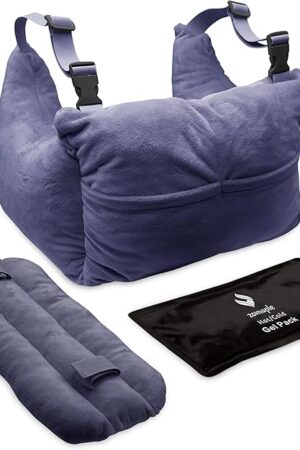 Zomaple Mastectomy Pillow - Post Surgery Pillow, Mastectomy Recovery Must Haves, Breast for After Heart Surgery, Reduction & Augmentation Patients Sleeping, Recovery Seatbelt Protection-Surgery Gift