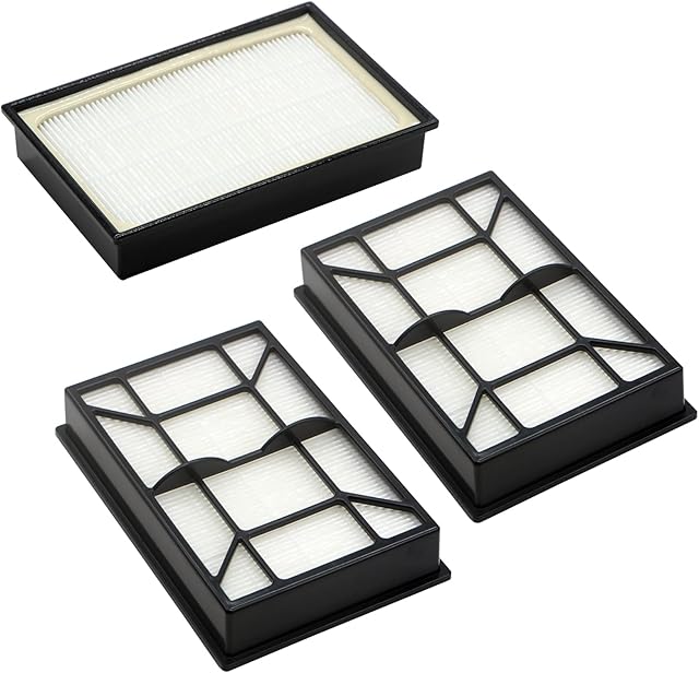 3 Pack EF-9 HEPA Filters Compatible with Kenmore Upright Vacuums EF9 20-53296, 40195 and Canister 81714, 22614, Fits Kenmore Elite 31150, 31140, BU1018, BU1018, 21814
