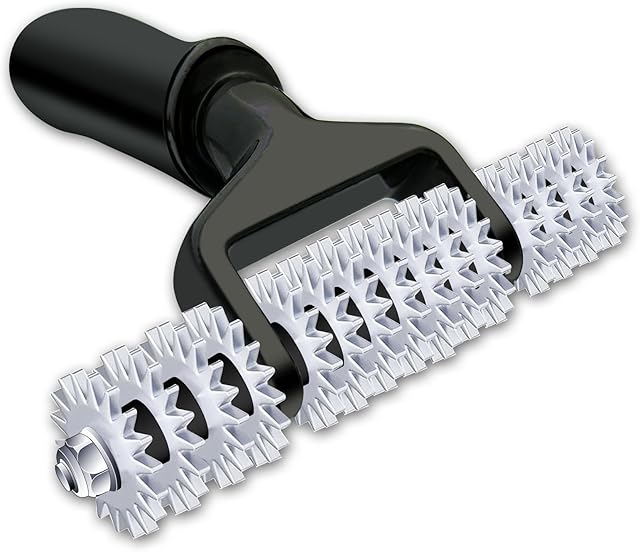 Carpet Seam Roller Tools,Carpet Repair Tools.Specifically Designed for Seaming Loop Pile Carpets,Star Wheel Rollers Improve The Transfer of Hot-Melt Tape Adhesive into The Carpet Backing