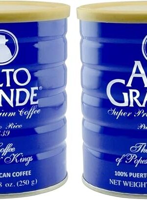 Alto Grande Super Premium Coffee Ground 8.8 Ounces - 2 cans
