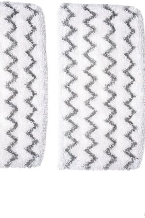 2 Pack Steam Mop Pads for Shark S1000 S1000A S1000C S1000WM S1001C Replacement Steamer Mop Pads ，Washable Microfiber Mop Pads for All Hard Floors