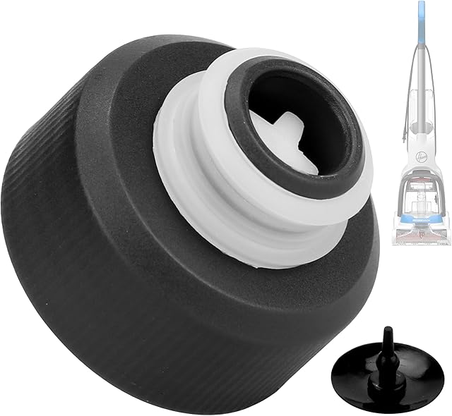 440012803 Solution Tank Cap for Hoover Carpet Cleaner Replacement Parts, Pet Shampooer Carpet Cleaner Cap Compatible with Hoover SmartWash fh52000, Powerdash Pet fh50700 and FloorMate Jet Machine