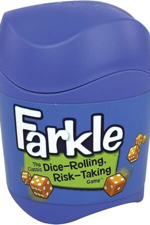 The PlayMonster Farkle Classic Dice Game - Family Game Night - Easy to Travel - Ages 8+