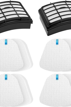 2 + 4 Pack Filters for Shark Vacuum Navigator Lift Away Filter Replacement ZU503AMZ NV350 NV351 NV352 NV355 NV356E NV357 NV360 NV370 UV440 UV540, Parts XFF350 XHF350