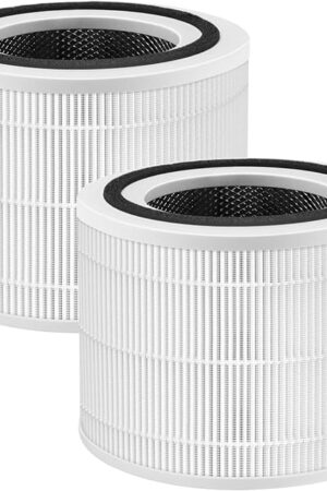 14 True HEPA Filter Replacement for PuroAir 240 Air Purifier, 3-in-1 HEPA 14 Filter with Activated Carbon Filter, 2 Pack by APPLIANCEMATES