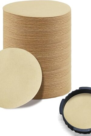 1000 Pcs Round Disposable Coffee Filters Paper Compatible with Aeropress Coffee Makers