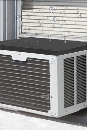 Air Conditioner Drip Cushion, Stop Dropping Noise AC Rain Cover with Magnetic Backing
