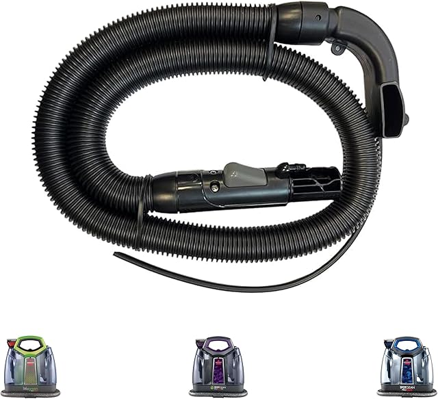 Bissel (Upgraded 2025) Flexible Replacement Hose for Bissell Little Green & SpotClean Carpet Vacuum Cleaners, Fits Models 2694, 2513, 5207, 4720M Series & More