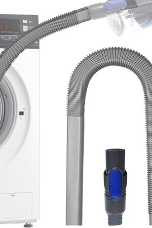 Dryer Vent Cleaner Kit Compatible With Shark IX141 IZ462H IZ483H IZ363HT IZ361H IZ163H IZ362H Pet Cordless Stick Vacuum Attachment Dryer Vent Lint Remover Hose Attachment