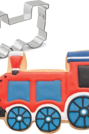 Ann Clark Cookie Cutters Train Locomotive Cookie Cutter 4.25" Made in USA