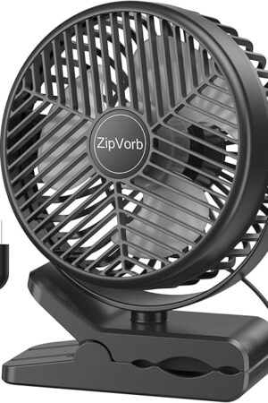 Clip-on Desk Fan Small Fan with Clamp