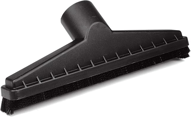 CRAFTSMAN CMXZVBE38633 2-1/2 in. Floor Brush Wet Dry Vac Attachment, Industrial-Grade 14 inch Wide Shop Vacuum Accessory with Bristles for Cleaning Larger Areas, Fits 2-1/2 in. Hose Diameter